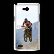 Coque LG L80 Saut en moto 560