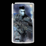 Coque LG L80 Soldat futuriste