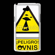 Coque LG L80 Warning Ovni