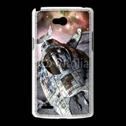 Coque LG L80 Vaisseau spatial sur la lune