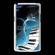 Coque LG L80 Abstract piano
