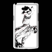 Coque LG L80 DJ en dessin