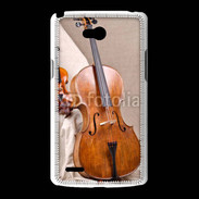 Coque LG L80 Violon et violoncelle 1