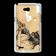 Coque LG L80 Illustration trompettiste 