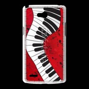 Coque LG L80 Abstract piano 2