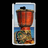 Coque LG L80 Tambour et maracas africain