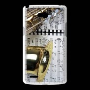 Coque LG L80 Saxophone et partitions 15