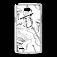 Coque LG L80 Instruments de musique en dessin 90
