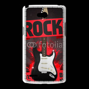 Coque LG L80 Festival de rock rouge