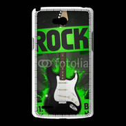 Coque LG L80 Festival de rock vert