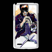 Coque LG L80 Trompettiste en dessin 65