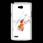 Coque LG L80 Violon en dessin 50