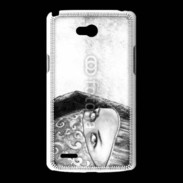 Coque LG L80 Illustration de femme arabe