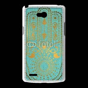 Coque LG L80 Islam turquoise 25