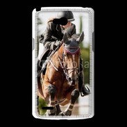 Coque LG L80 Jumping Equitation