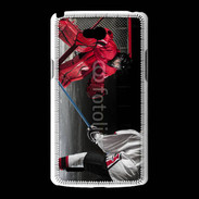 Coque LG L80 Gardien de Hockey sur glace