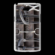 Coque LG L80 Equipement de cheval