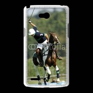 Coque LG L80 Joueur de Polo 2