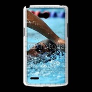 Coque LG L80 Nageur compétition