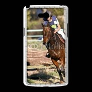 Coque LG L80 Parcours complet Equitation