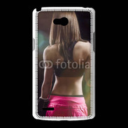 Coque LG L80 Boxe féminine
