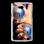 Coque LG L80 Pétanque féminine