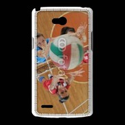 Coque LG L80 Joueuses de volleyball au filet