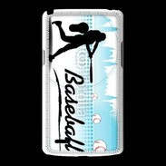 Coque LG L80 Passion du Baseball 5