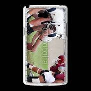 Coque LG L80 Face à face football américain