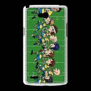 Coque LG L80 Cartoon rugby 1