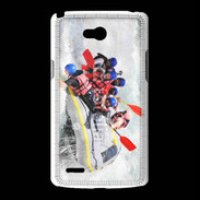 Coque LG L80 Rafting en rivière très agitée 