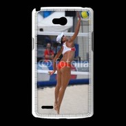 Coque LG L80 Beach Volley féminin 50