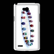 Coque LG L80 Rangée de ballon de rugby