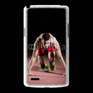 Coque LG L80 Athlete on the starting block