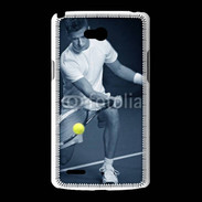 Coque LG L80 Tennis en noir et blanc 75