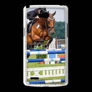 Coque LG L80 Saut d'obstacle 502