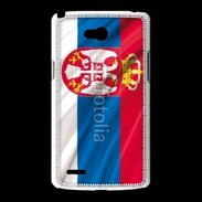 Coque LG L80 Drapeau Serbie
