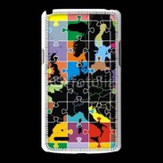 Coque LG L80 Puzzle de l'Europe