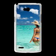 Coque LG L80 Plage sexy