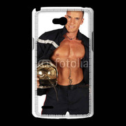Coque LG L80 Pompier stripteaser