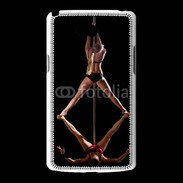 Coque LG L80 Sexy danse avec 2 femmes