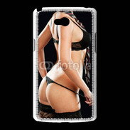 Coque LG L80 Lingerie de charme avec cravate