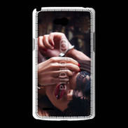 Coque LG L80 Femme sexy libertinage