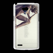 Coque LG L80 Femme sexy pensante en lingerie