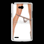 Coque LG L80 jambes talons aiguilles lingerie sexy