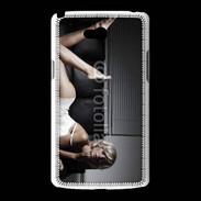 Coque LG L80 Femme sexy canapé