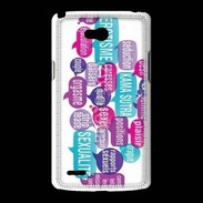 Coque LG L80 Nuage de mots sexy