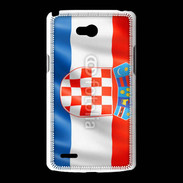 Coque LG L80 Drapeau Croatie