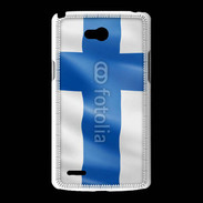 Coque LG L80 Drapeau Finlande