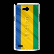 Coque LG L80 Drapeau Gabon
